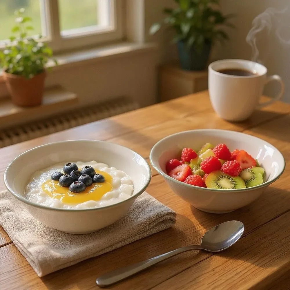 Corelle Thymeless Herbs Collection Set‎ of 2 Cereal Soup Bowls 6 3/4